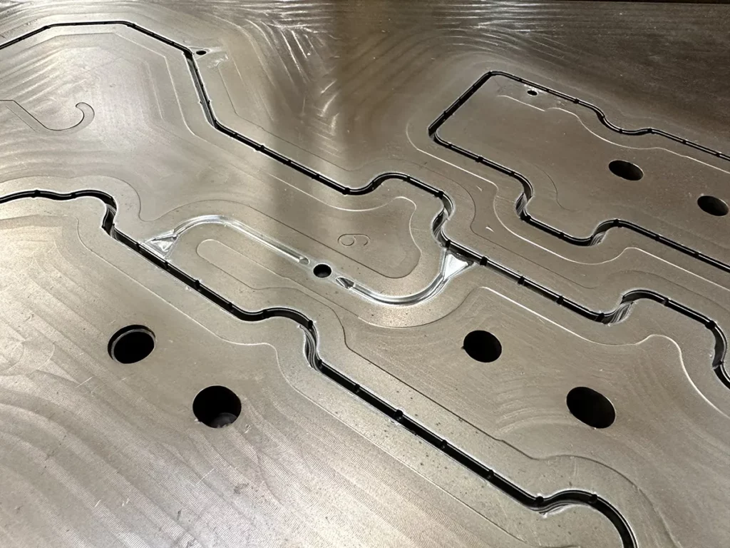 Injection mold cavity