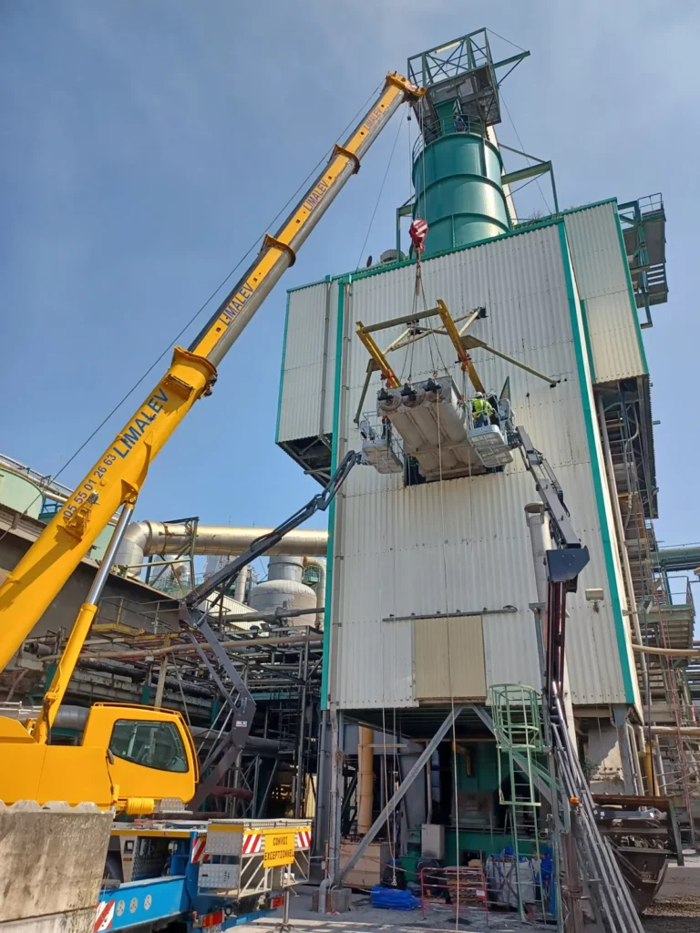 Replacement of trough and screw