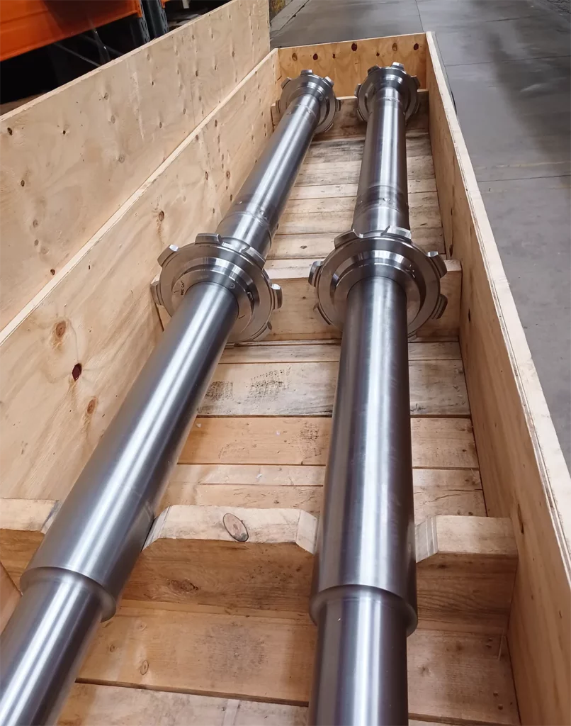 Machined shafts