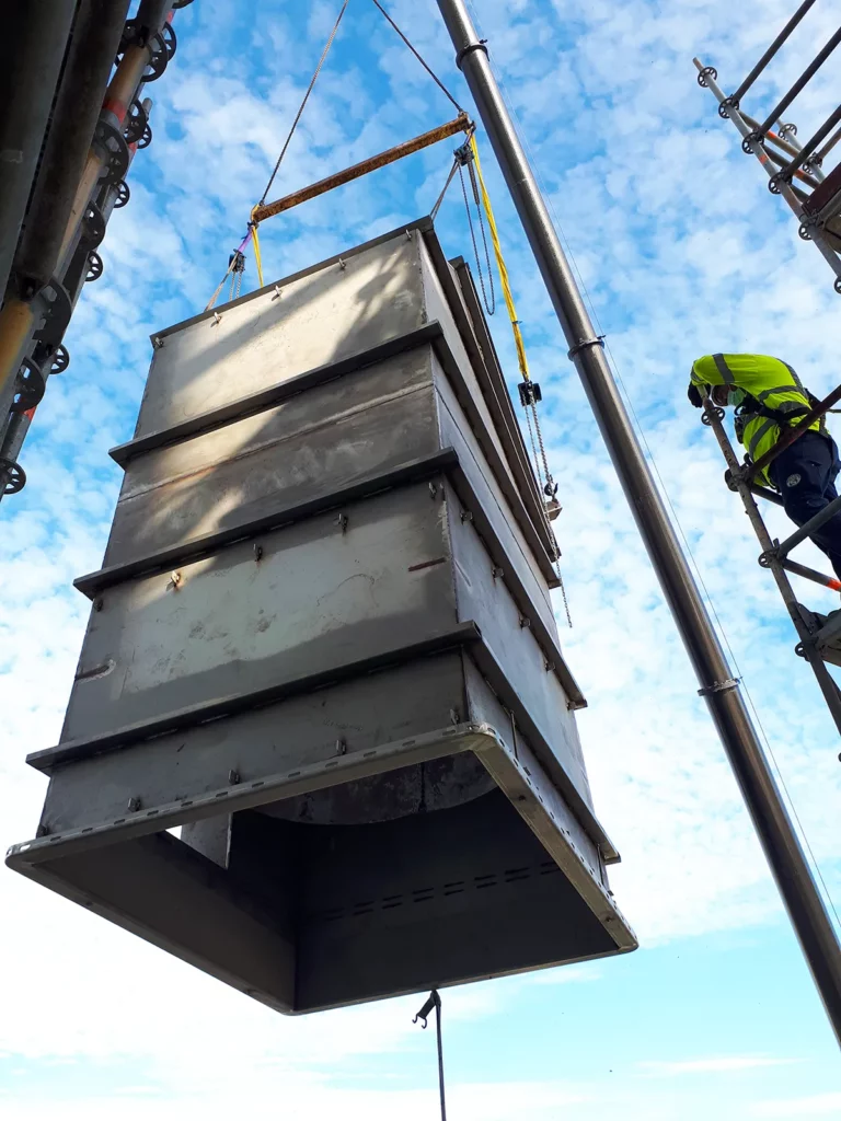 Remplacement d'une gaine