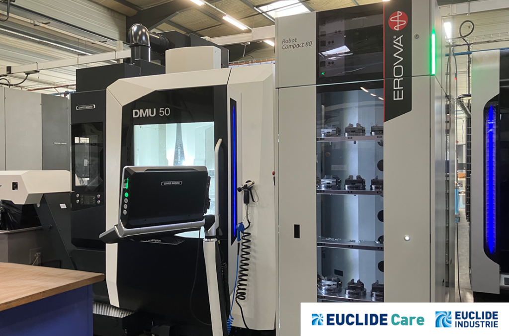 Livraison de la machine DMU à Euclide Care