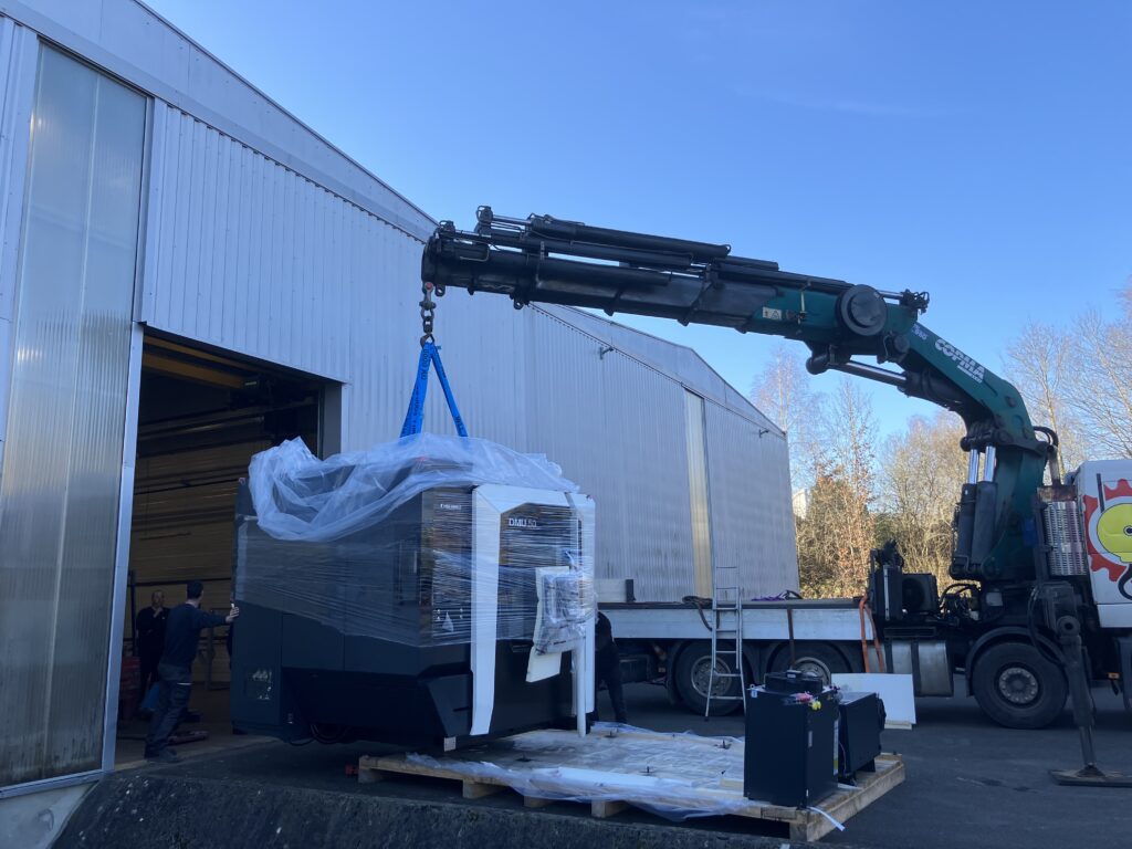 Livraison de la machine DMU à Euclide Care